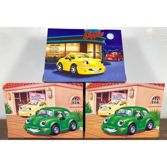 Lot of 3 Vintage CHEVRON CARS Sealed NEW IN BOX (2) Kelly Kompact (1) Tina Turbo - Picture 9 of 12
